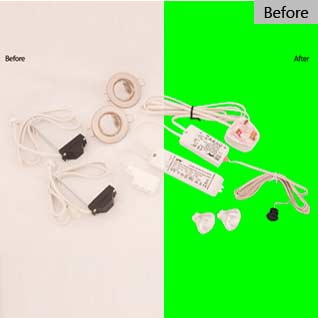 Image Masking Before
