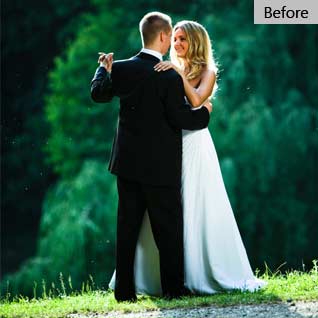 Wedding Photo Editing Before