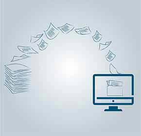 Receiving scanned documents