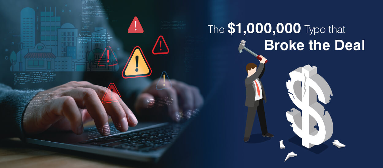 The $1,000,000 Typo that Broke the Deal