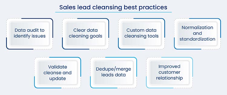 sales lead cleansing best practices