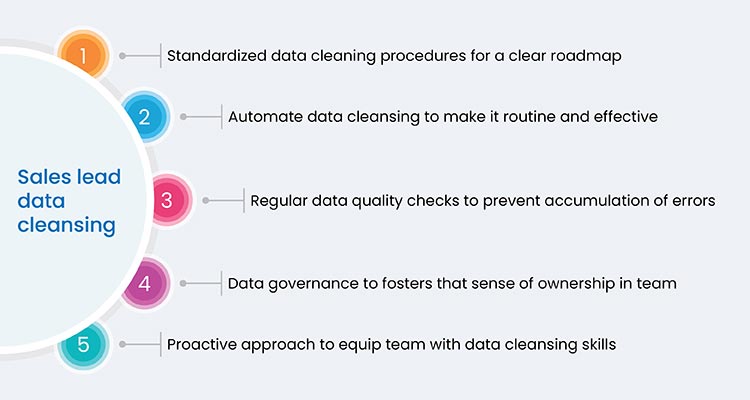 sales lead data cleansing