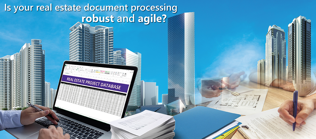 real estate document processing robust and agile
