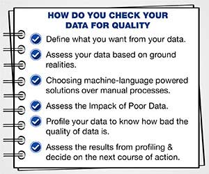 Data Quality checklist