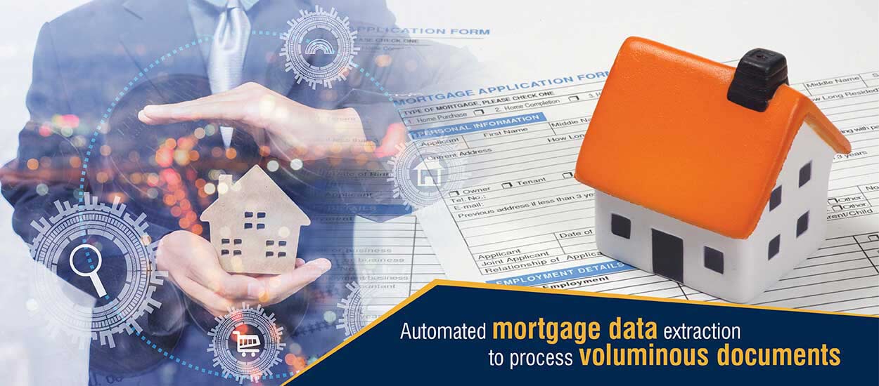 automated mortgage data extraction to process voluminous documents