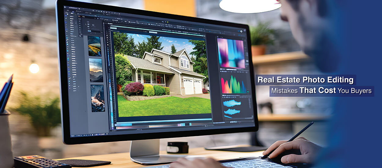 Real estate photo editing mistakes that cost you buyers