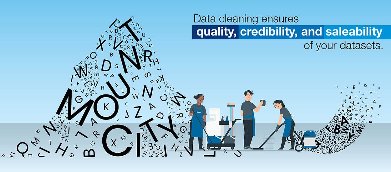 data cleaning ensures quality of your datasets