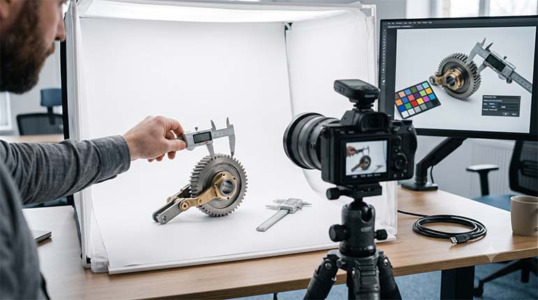 Product attribute enrichment catalog photography