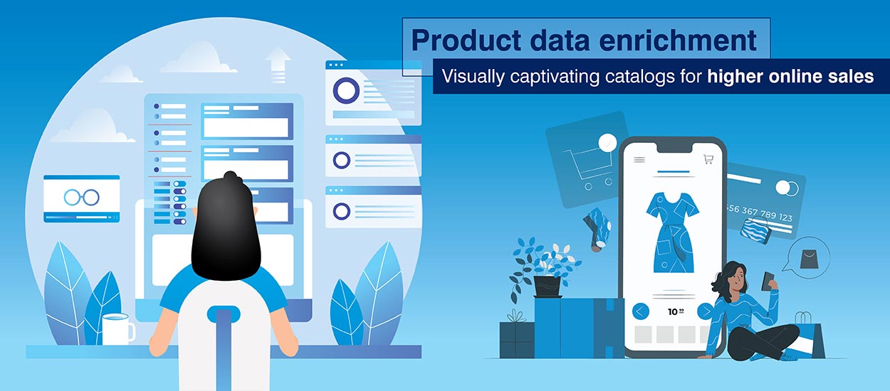Product data enrichment for higher online sales