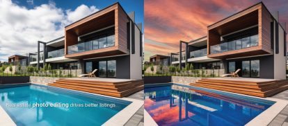 Real estate photo editing drives better listings
